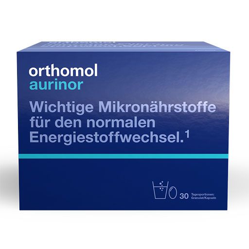 ORTHOMOL aurinor Granulat/Kaps.Kombipack.
