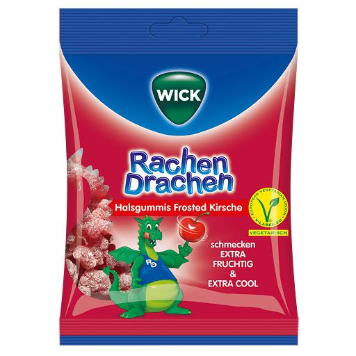 WICK RachenDrachen Halsgummis Kirsche