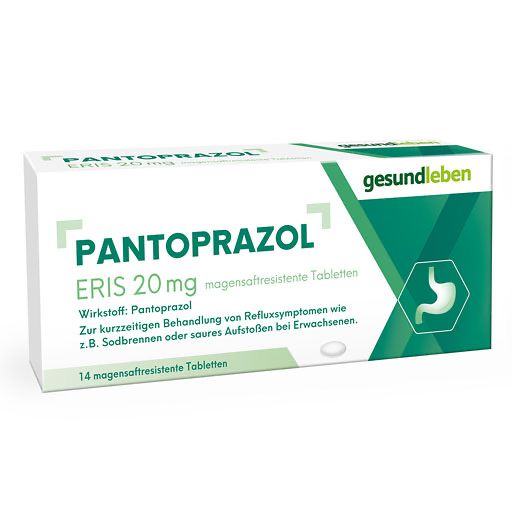 PANTOPRAZOL Eris 20 mg magensaftres.Tabletten