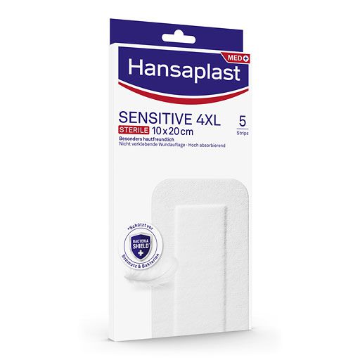 HANSAPLAST Sensitive Wundverband steril 10x20 cm